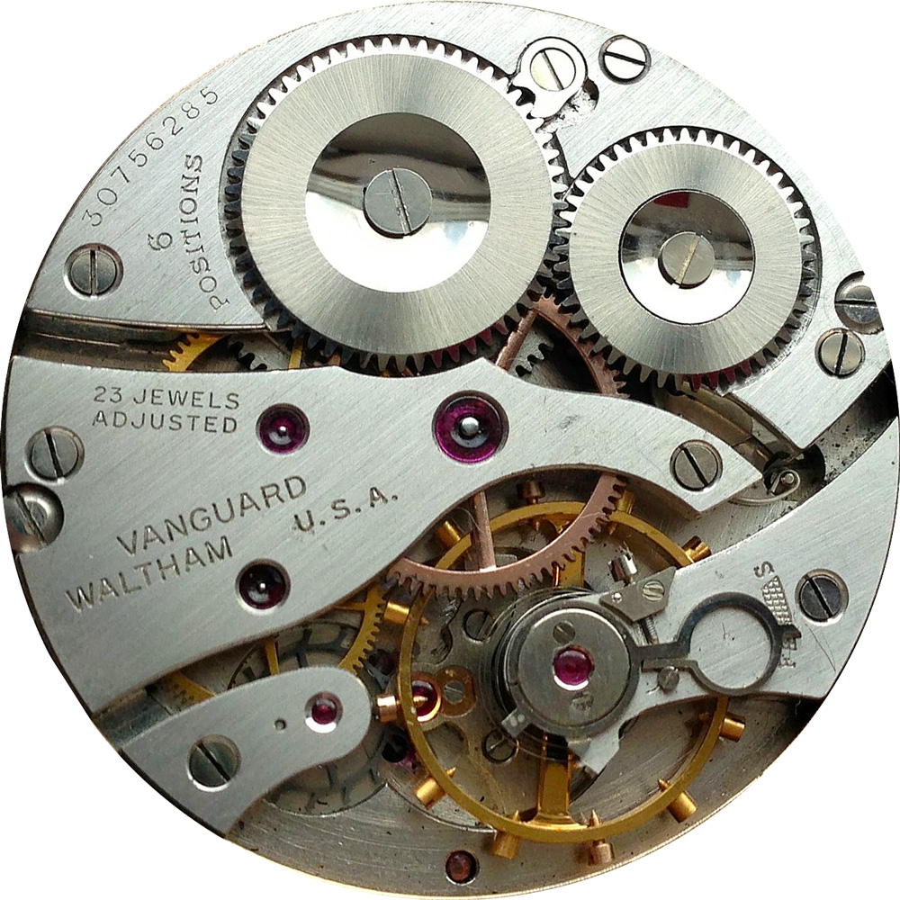 Vanguard Check Waltham Pocket Watch: Serial Number 33208611 (Grade Vanguard)